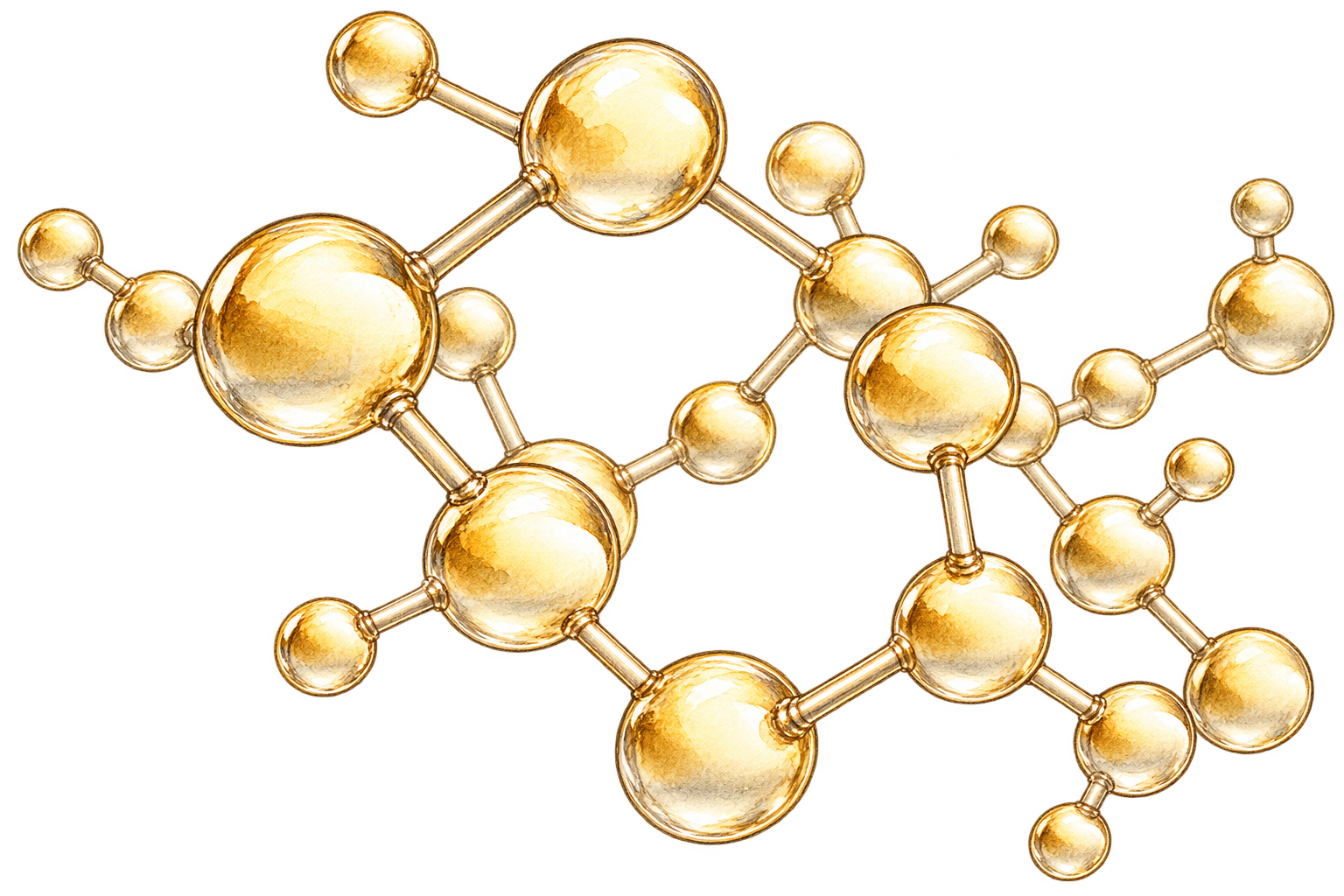 Precision peptide scientific illustration